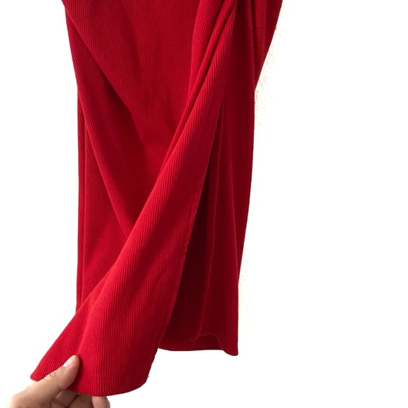 NWT a new day Red Maxi Dress Size Medium - Picture 7 of 7